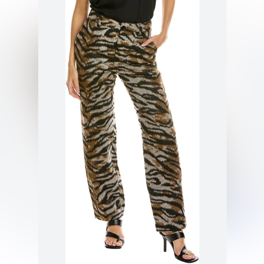 Zadig & Voltaire Soft Tiger Wool Blend Polk Trouser- size 38